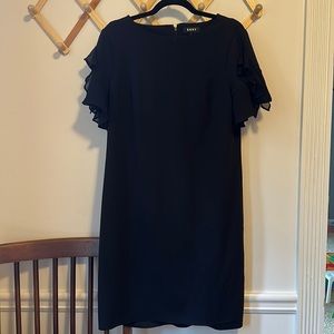 Women’s black DKNY cocktail dress size 14